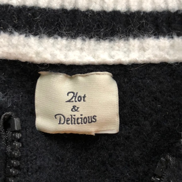 Black,White, and Grey bomber jacket - Picture 2 of 2